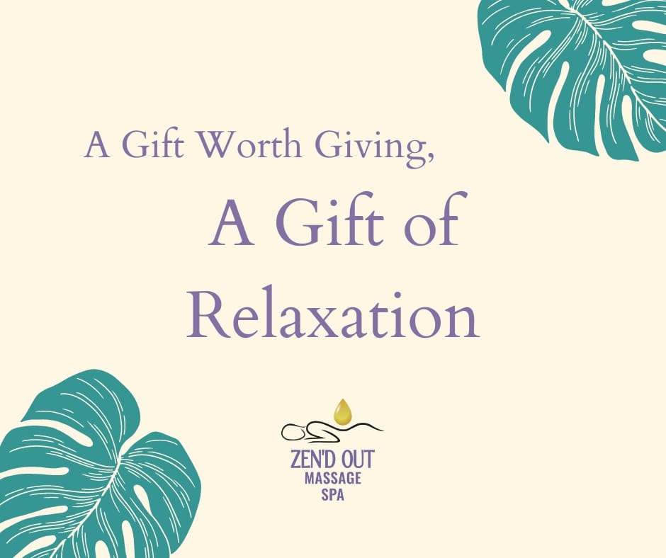 Denver Massage Gift Certificate from Zen'd Out Massage Spa