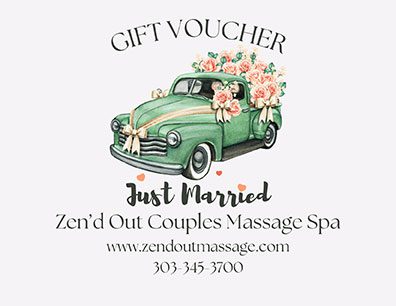 Just-maried-gift-voucher A wedding-themed gift voucher